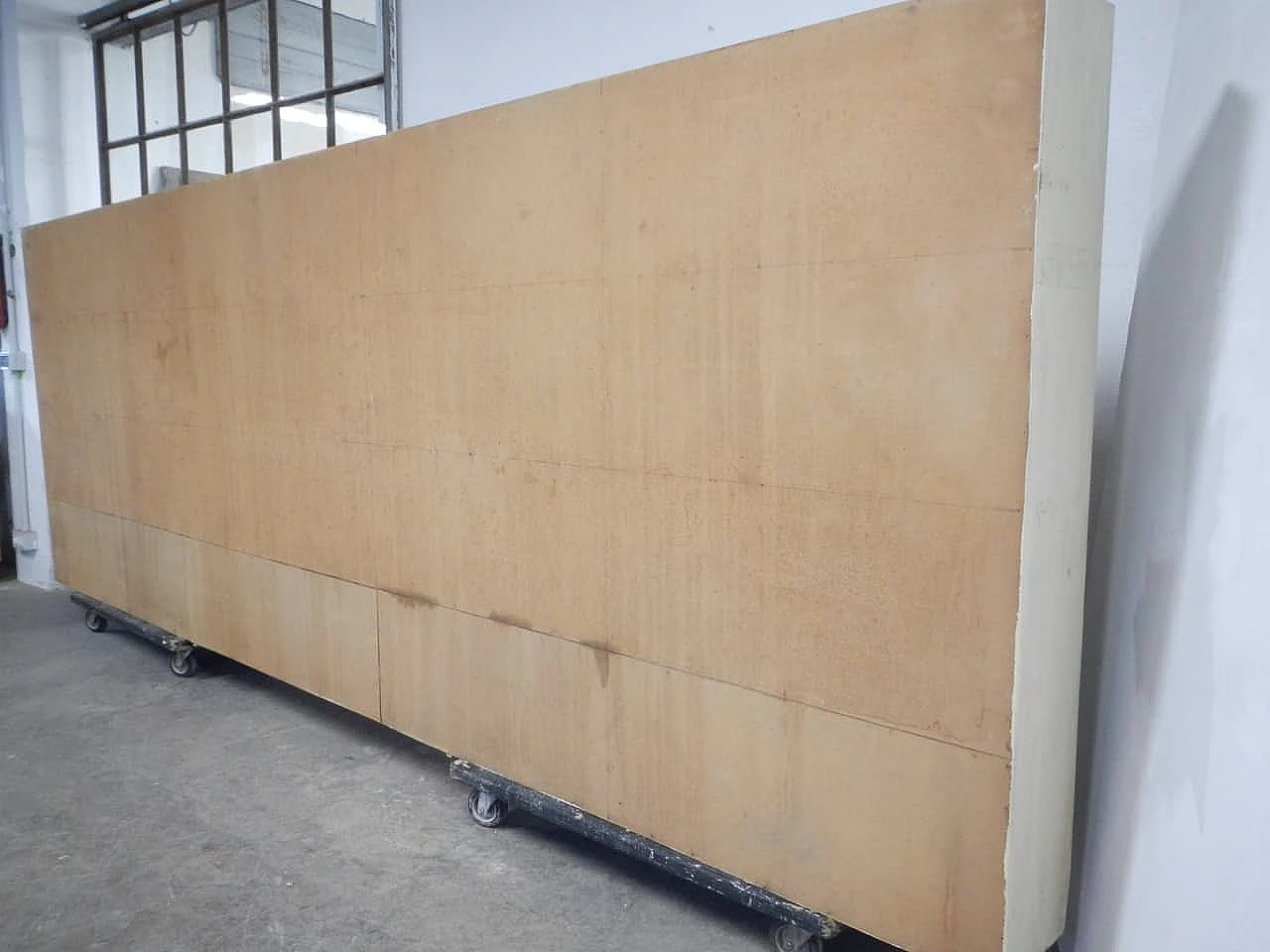 Large ulti shelf bookcase in fir wood, 50s 1180581