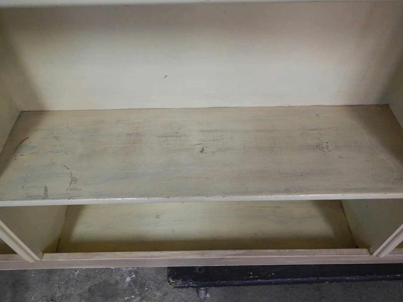 Large ulti shelf bookcase in fir wood, 50s 1180585