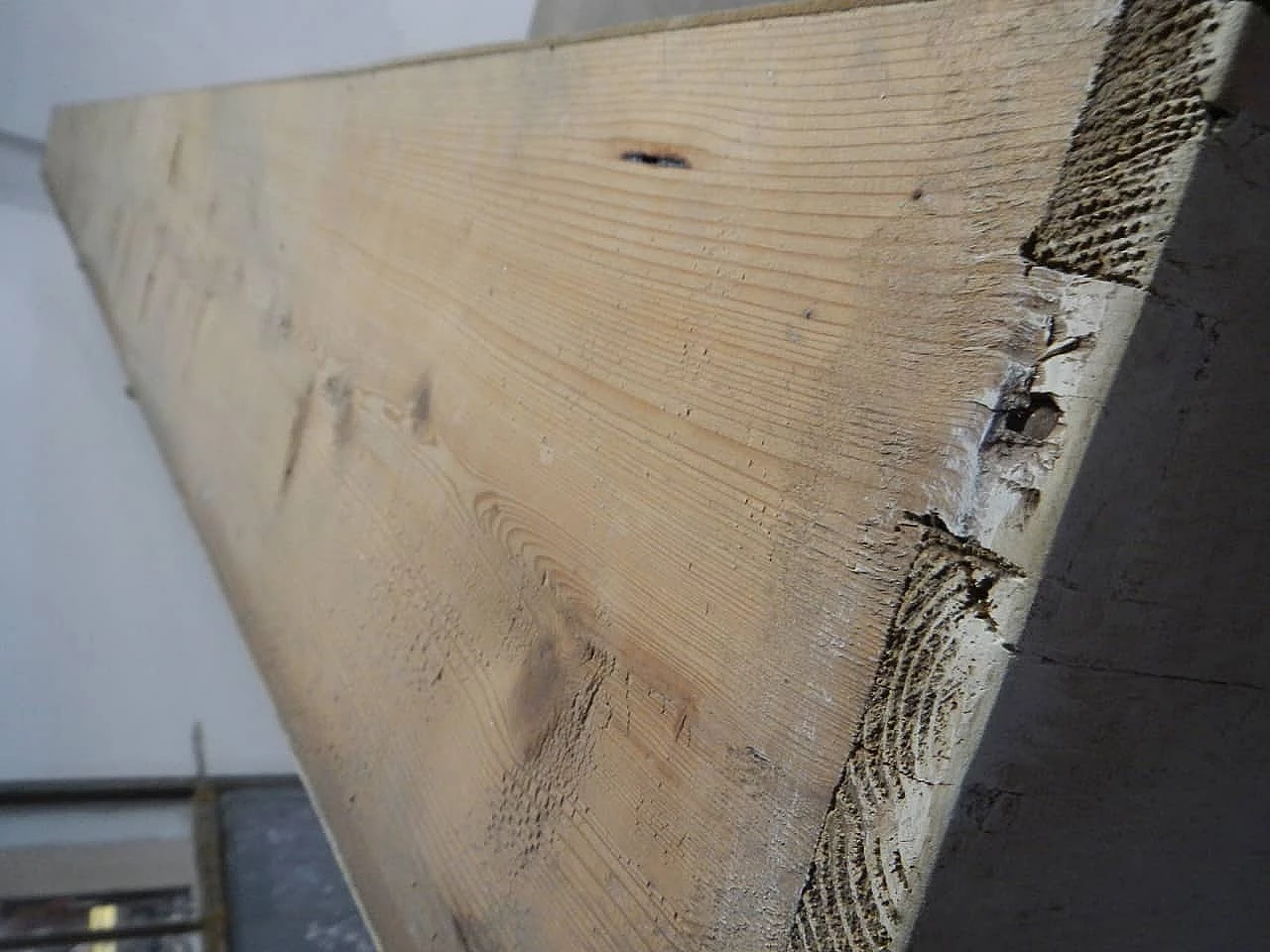 Large ulti shelf bookcase in fir wood, 50s 1180589