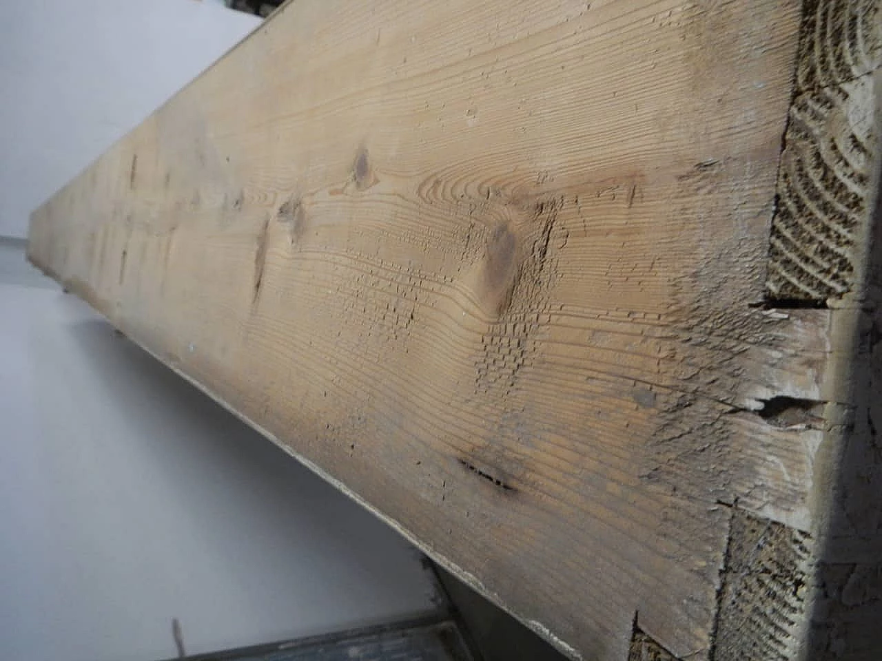 Large ulti shelf bookcase in fir wood, 50s 1180590