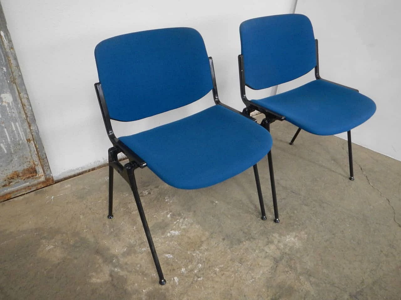 Pair of office chairs by Castelli, 90s 1180734