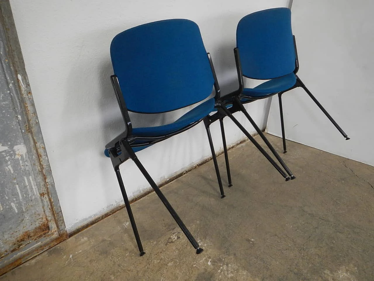 Pair of office chairs by Castelli, 90s 1180738