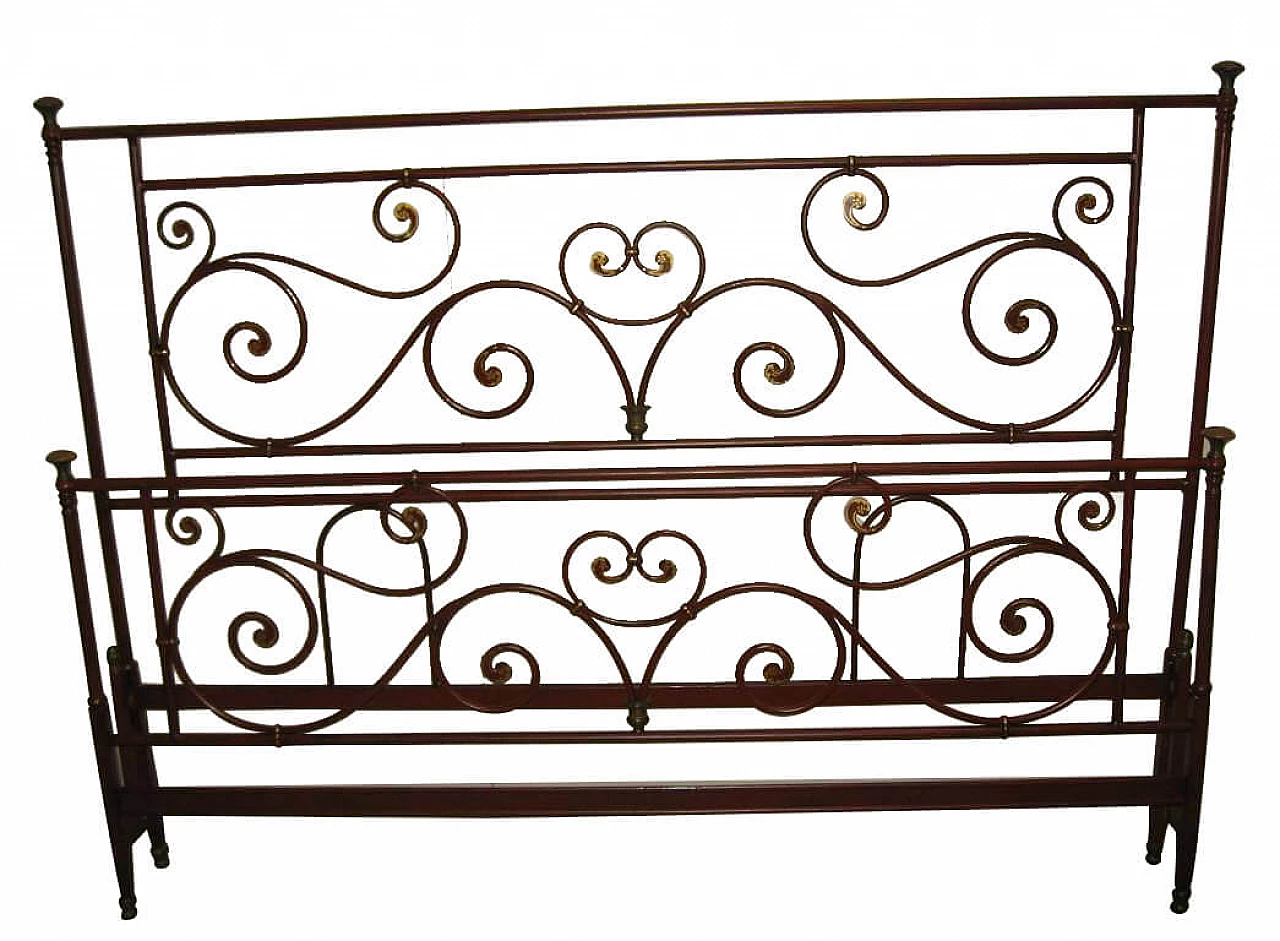 Double bed in wrought iron, '800 1180861