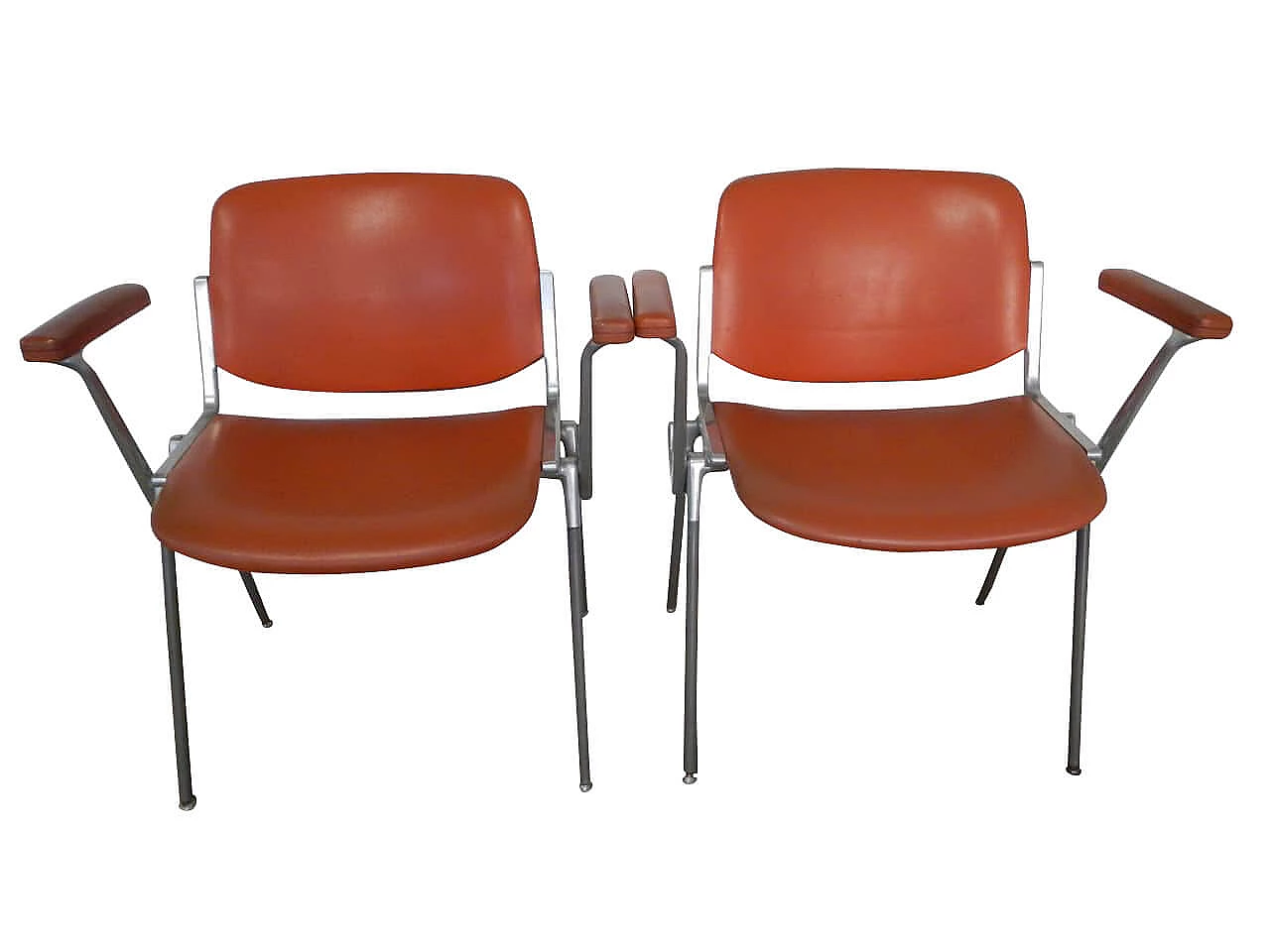 4 Meeting chairs by Castelli, 70s 1180911