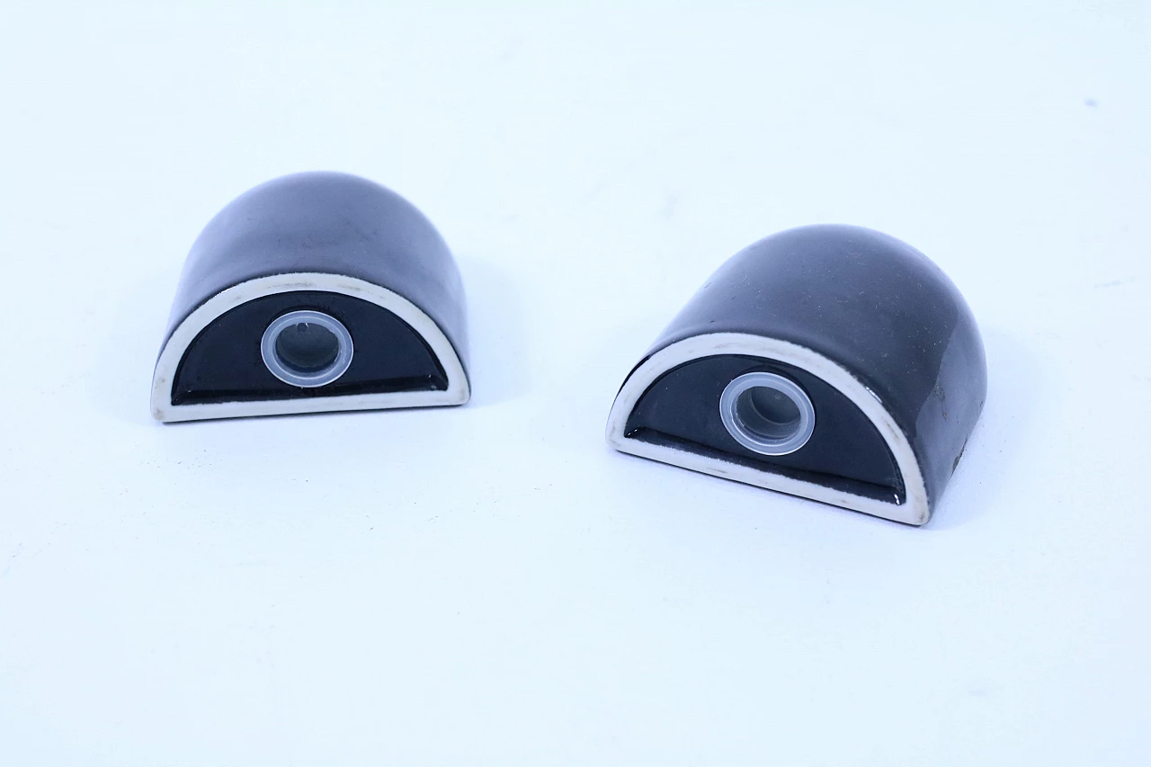 Ceramic salt and pepper pot, 70s 1181034