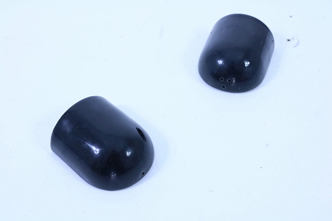 Ceramic salt and pepper pot, 70s 1181037