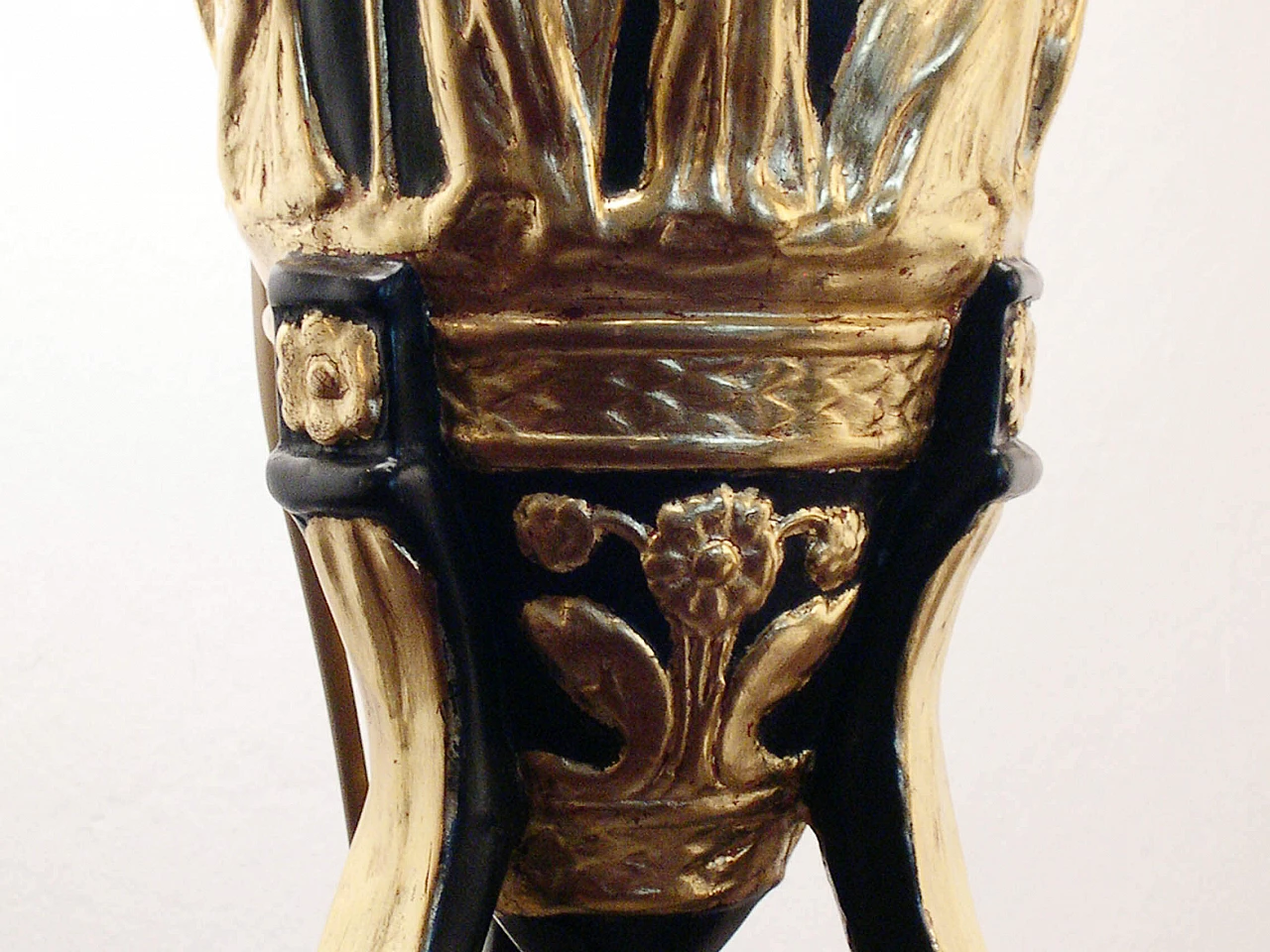 Art Deco table lamp decorated with gold leaf, 60s 1181359