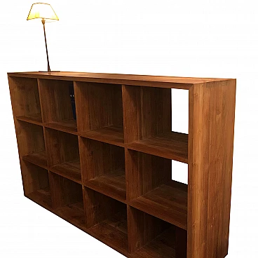 Solid oak bookcase, 90s