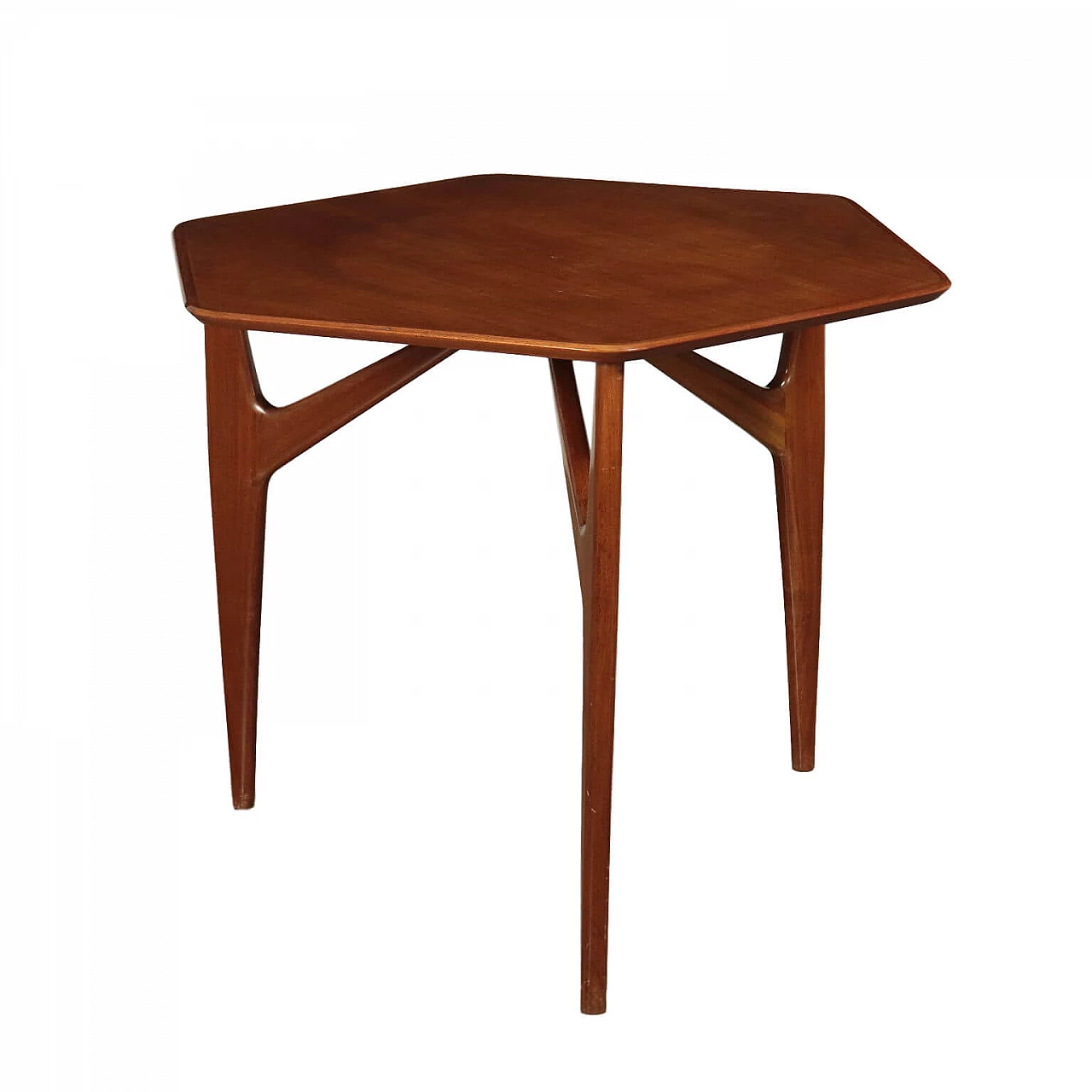 Table with mahogany veneer, 50s 1182116