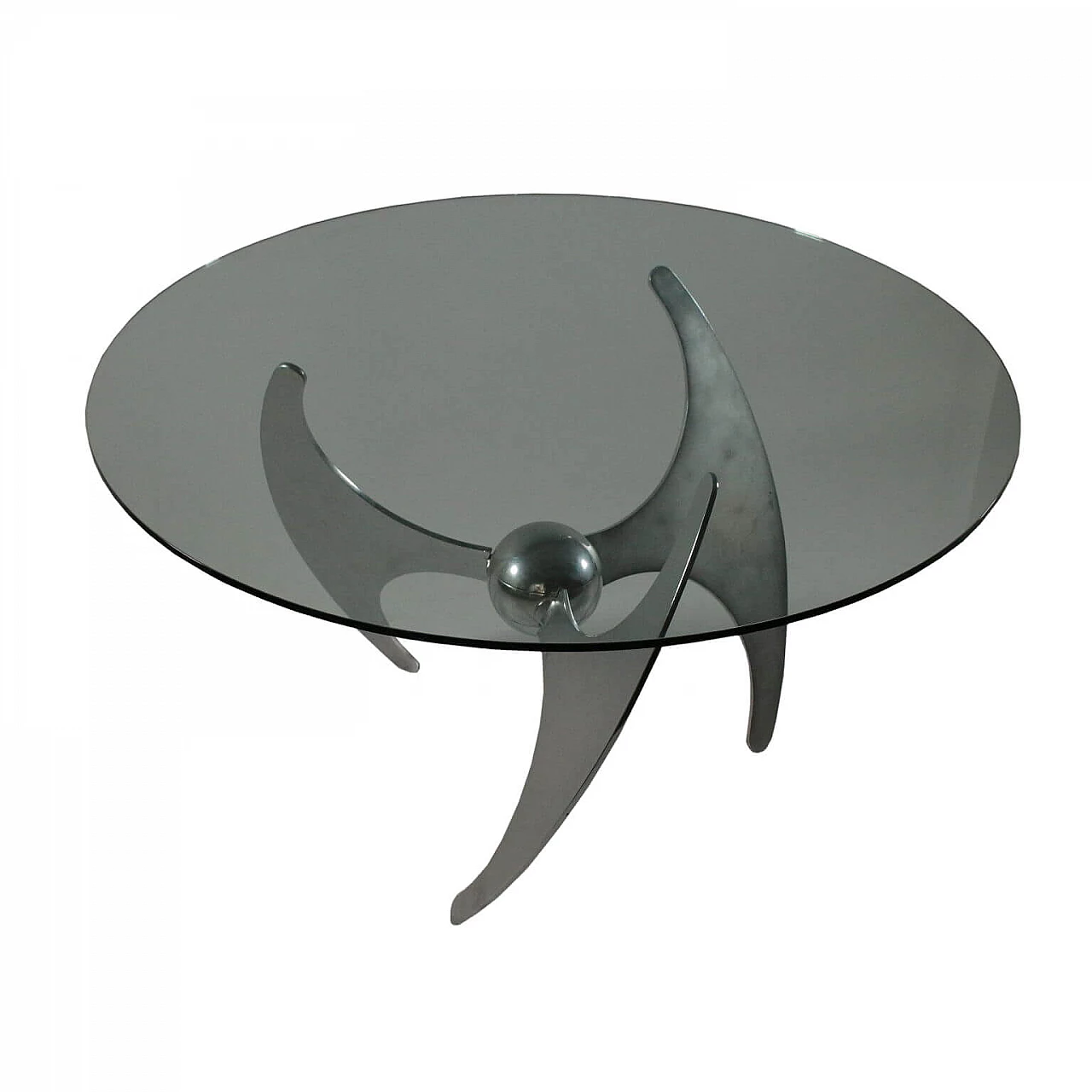 Propeller adjustable table by Luciano Campanini for Cama, 70s 1182434