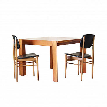 Dining table by Afra and Tobia Scarpa for Cassina, 80s