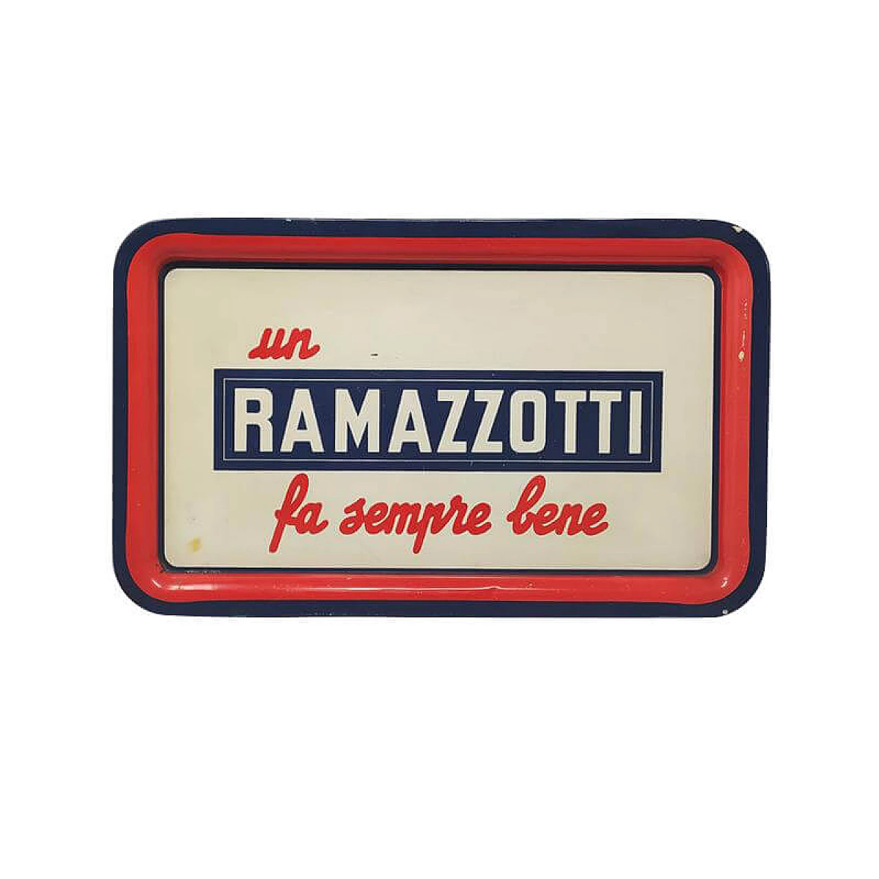 Ramazzotti rectangular bar tray, 1960s 1182915