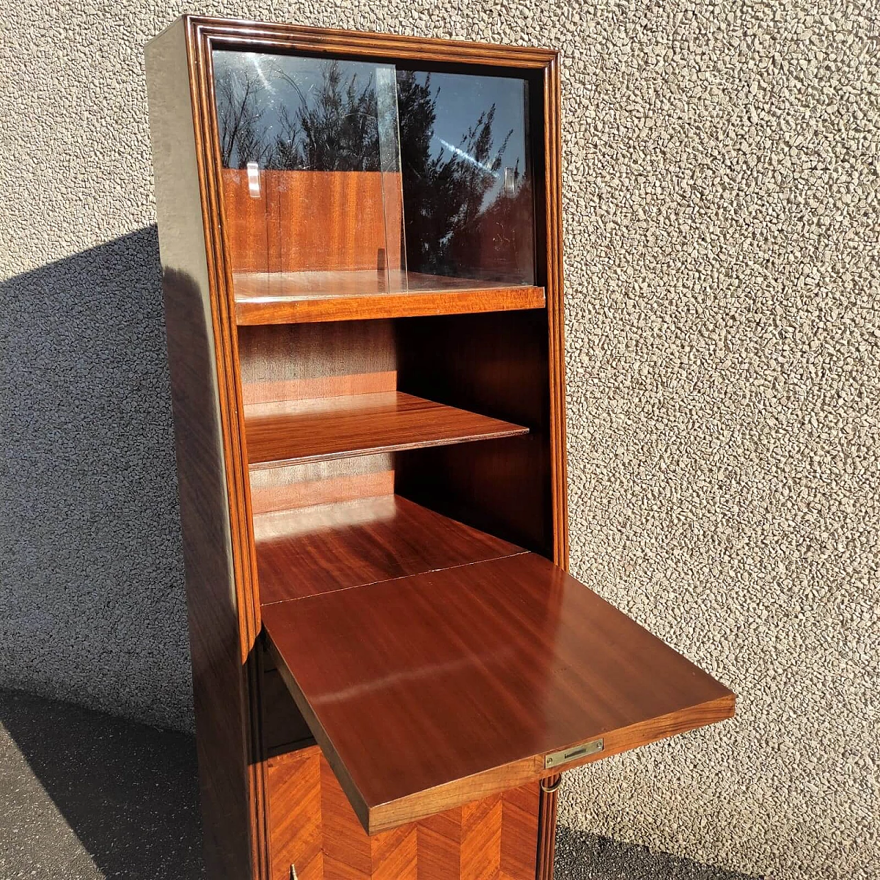 Walnut bar cabinet, 50s 1183787