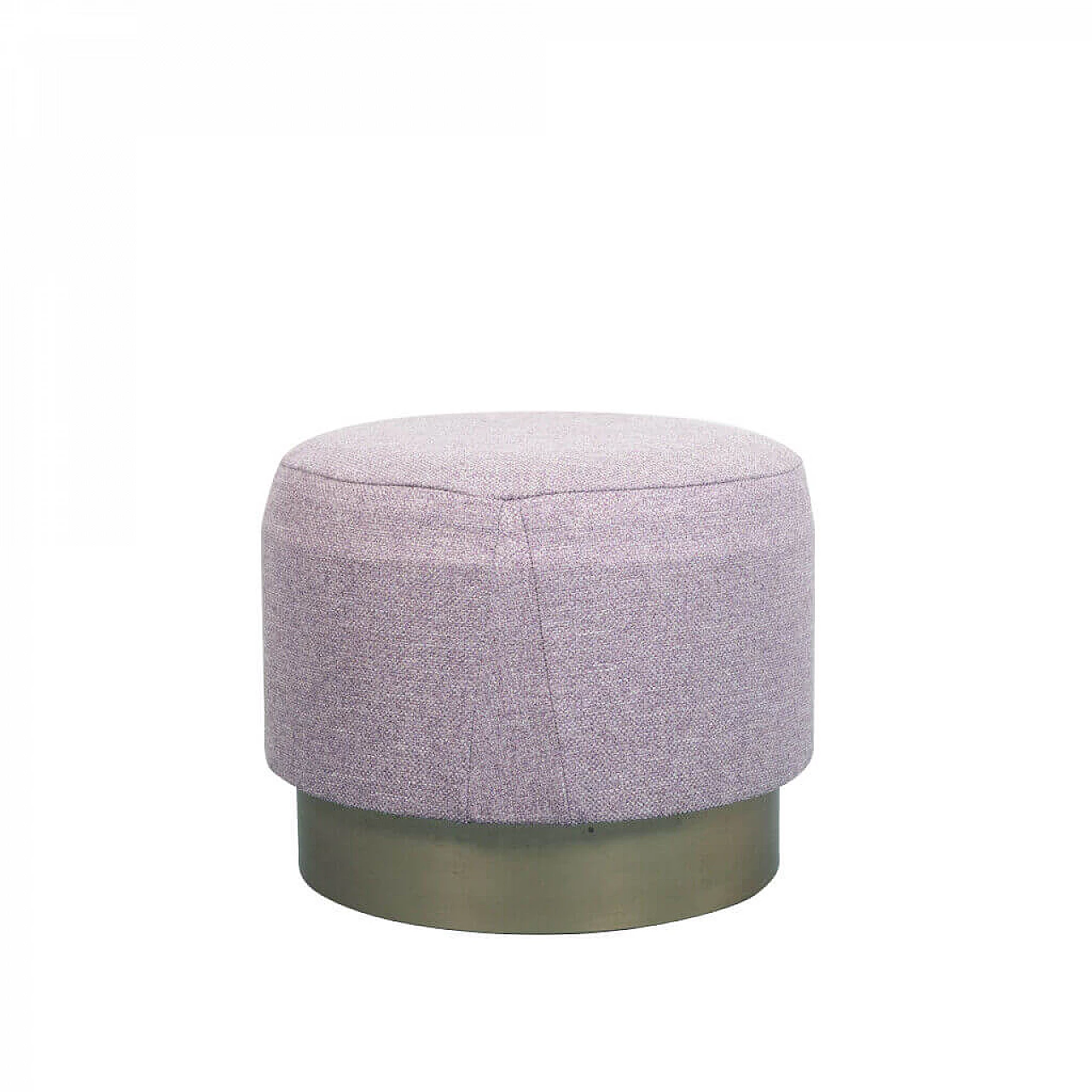 Circular pouf in fabric, 70s 1183859