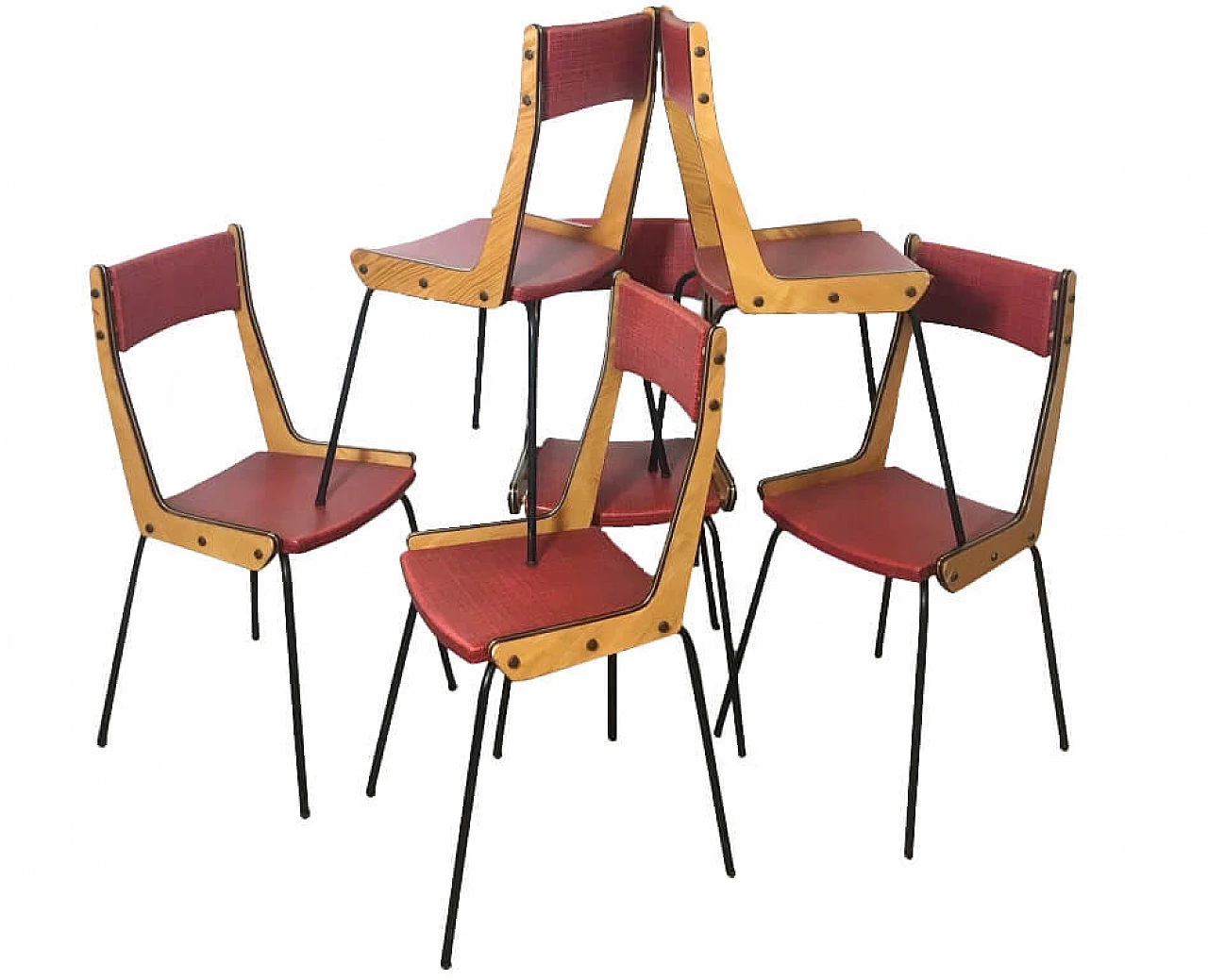 6 Sedie di Carlo Ratti, anni '50 1183868