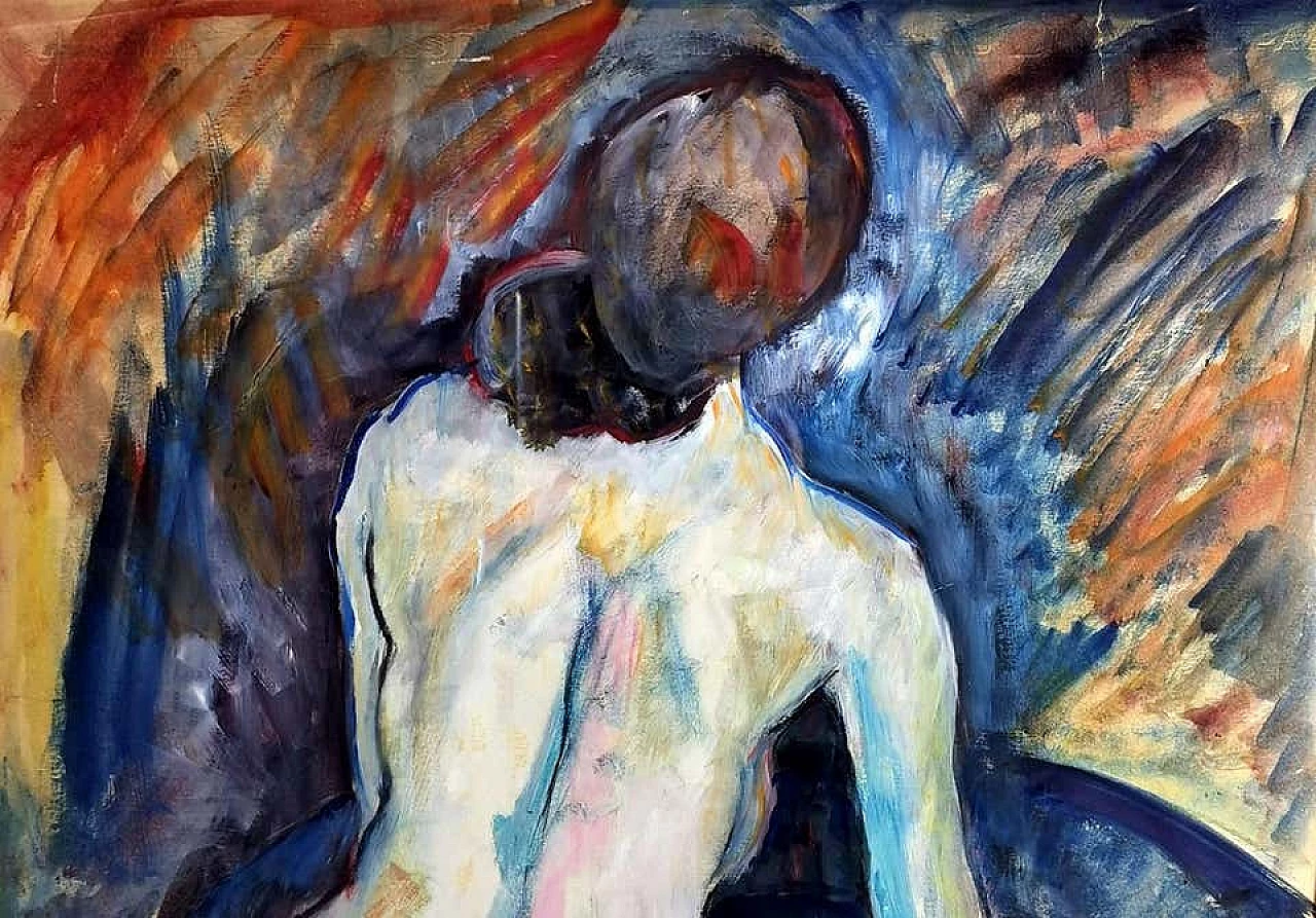 Expressionist russian painting, 50s 1183980