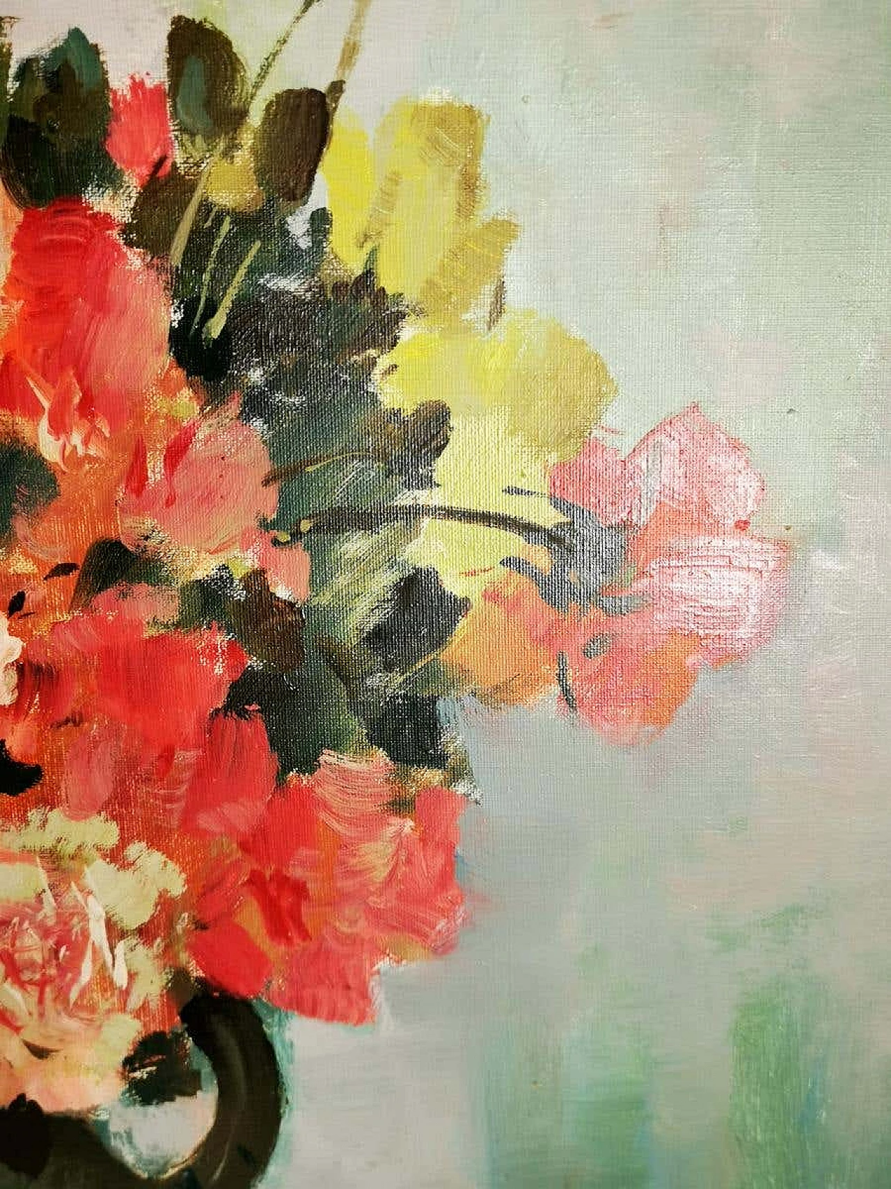 French oil on canvas painting, 40s 1184052