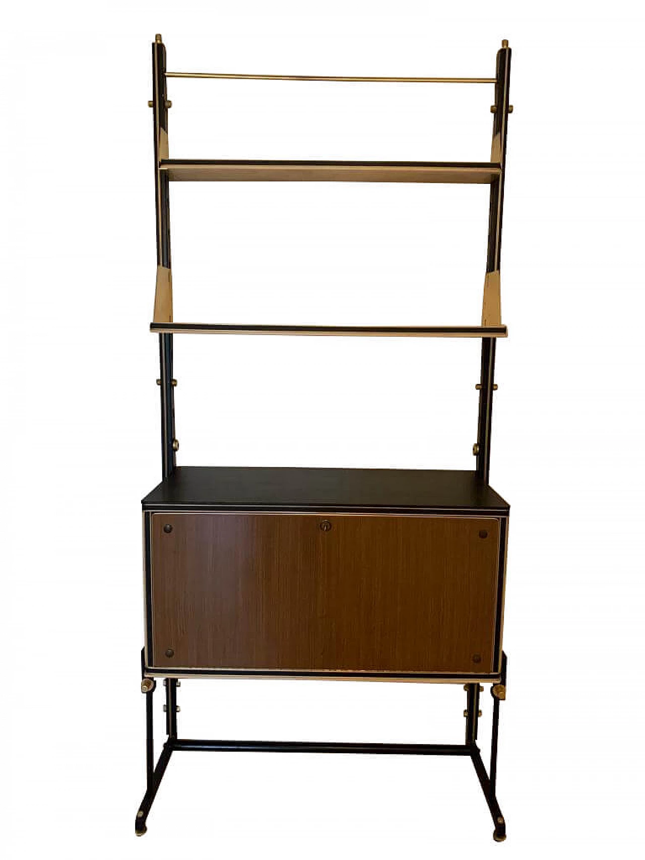 Bookcase with flap compartment by Umberto Mascagni, 1950 1185001