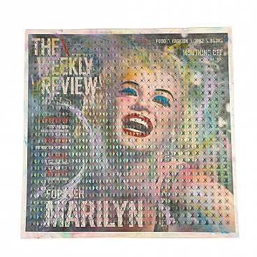 Quadro The weekly review raffigurante Marilyn Monroe, anni '90