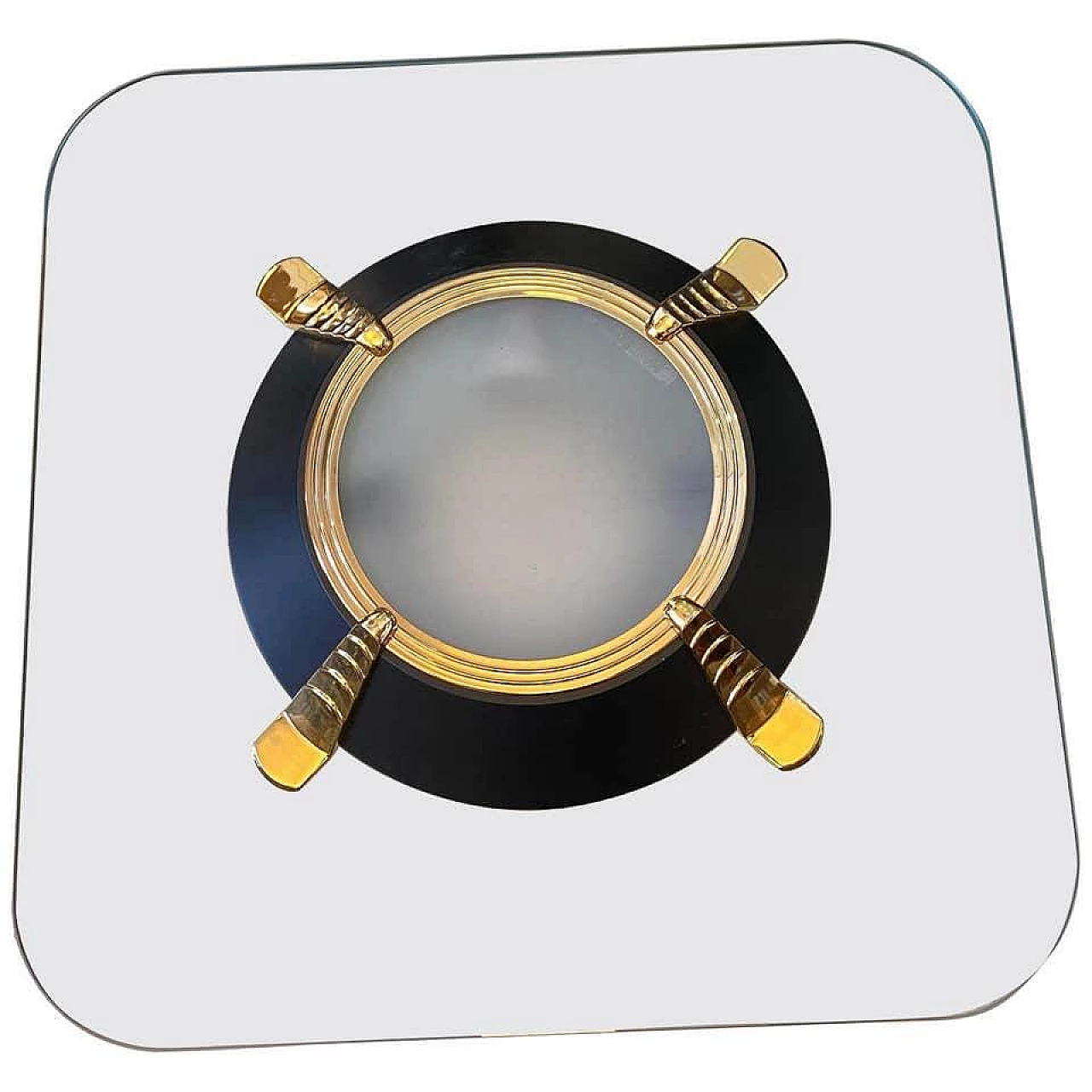 Lampad da soffitto Hollywood Regency di Fabbian, anni '80 1185104