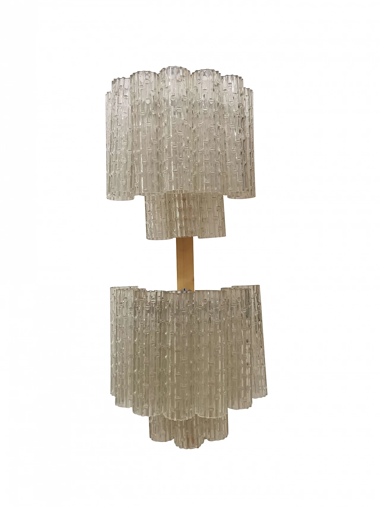 Pair of glass wall lamps by Toni Zuccheri for Venini 1185483