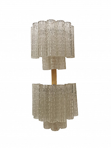 Pair of glass wall lamps by Toni Zuccheri for Venini