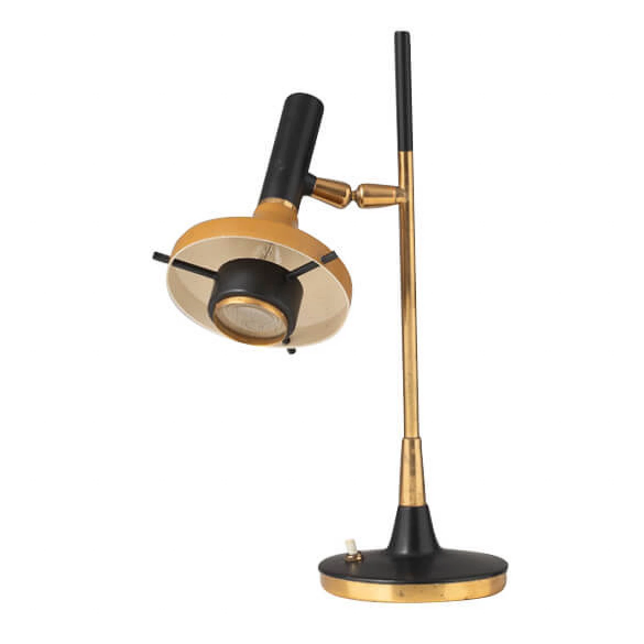 Brass table lamp 553/P by Oscar Torlasco for Lumi, 1950s 1185535