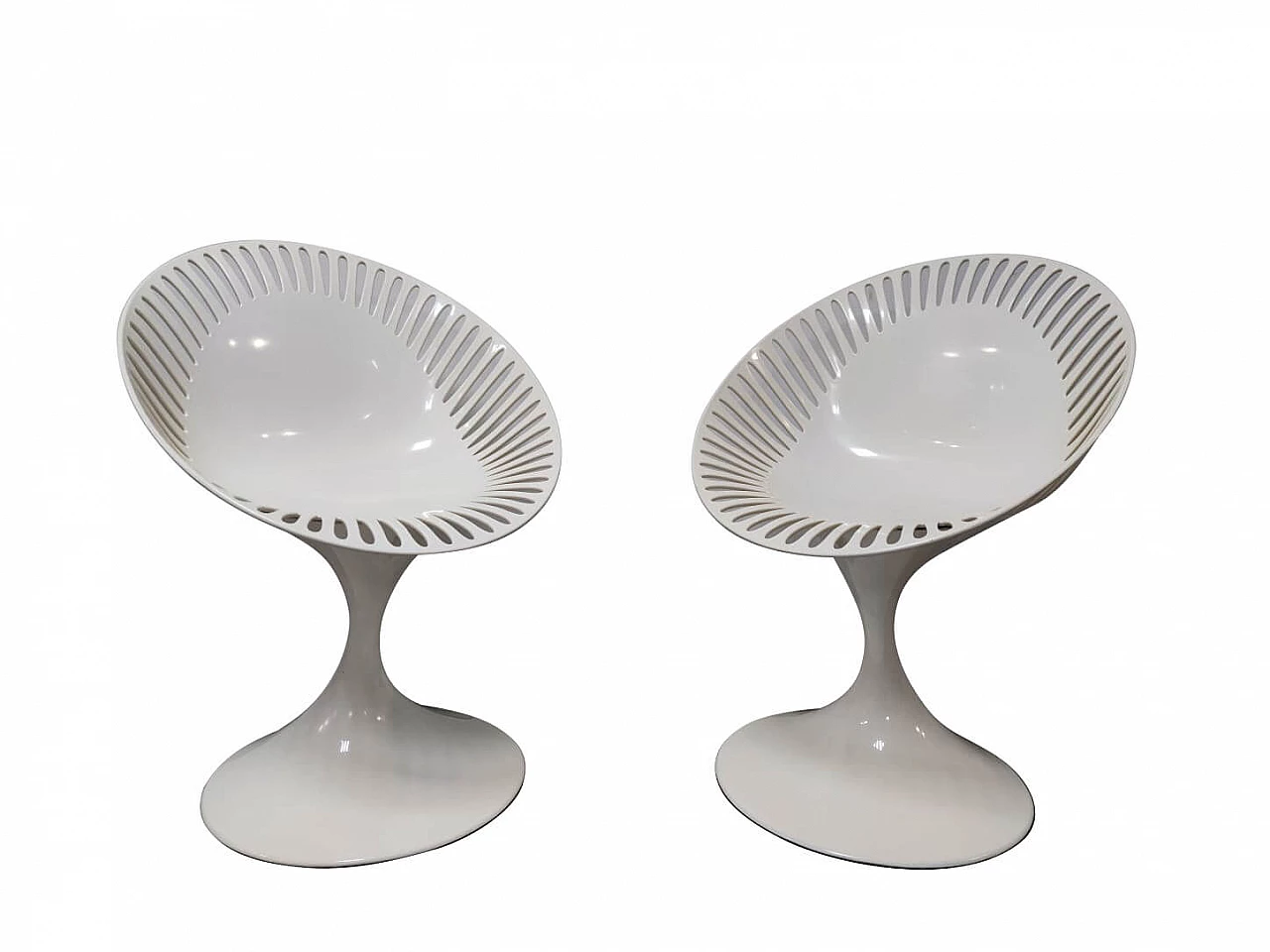 Pair of armchairs by Marcello Ziliani for Casprini 1185909