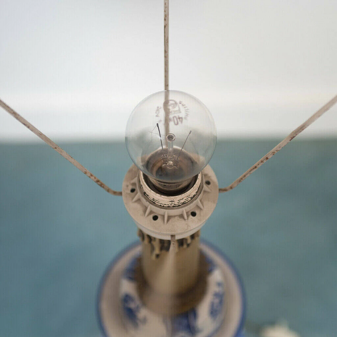 Lampada da tavolo in ceramica, anni '60 1186006