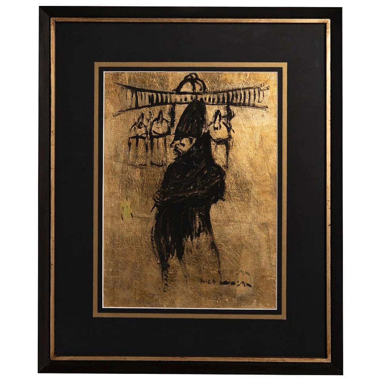 Painting tempera on paper by Max Marra, 2004 1186318