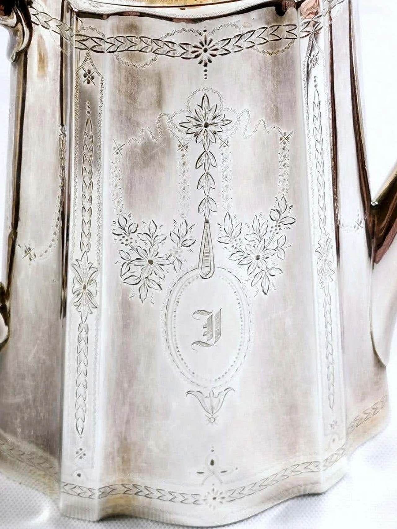 Servizio da tè e caffè vittoriano in silver plated 1186470