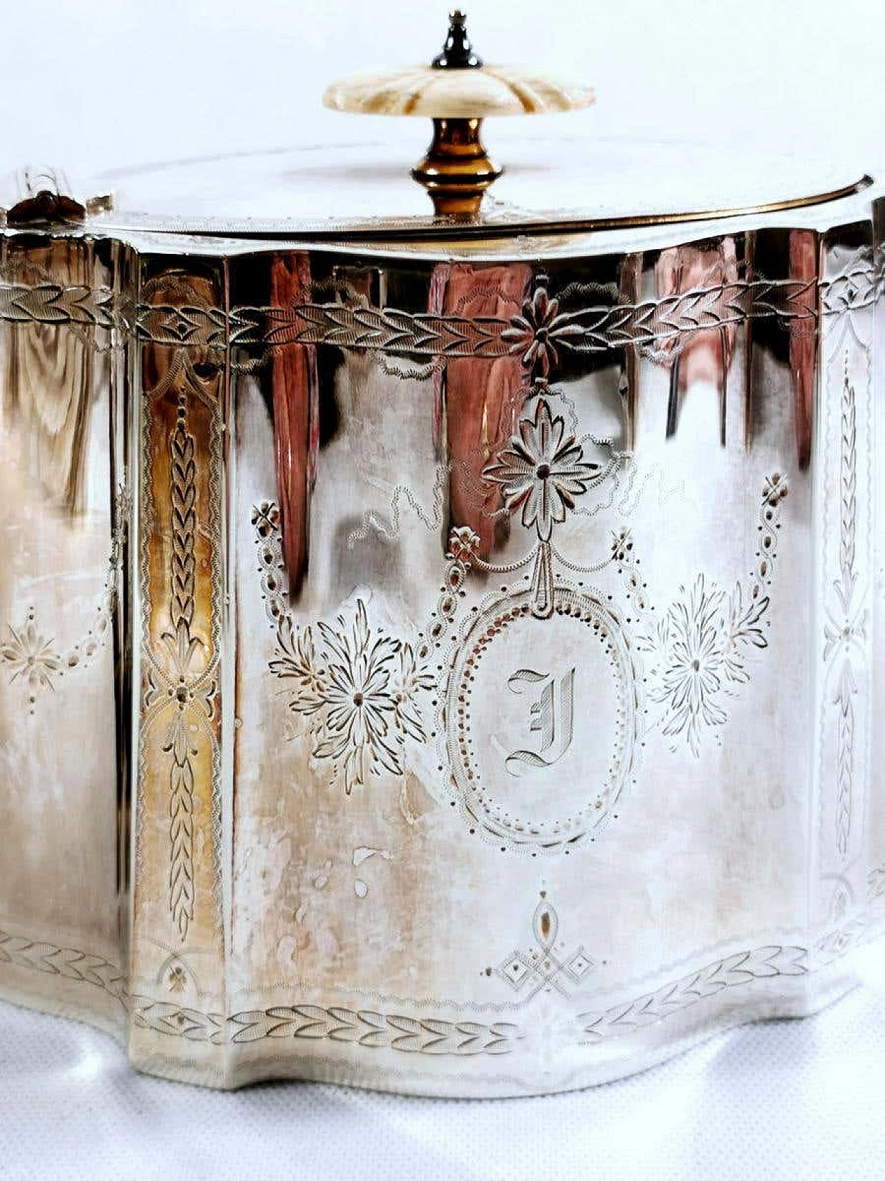 Servizio da tè e caffè vittoriano in silver plated 1186475