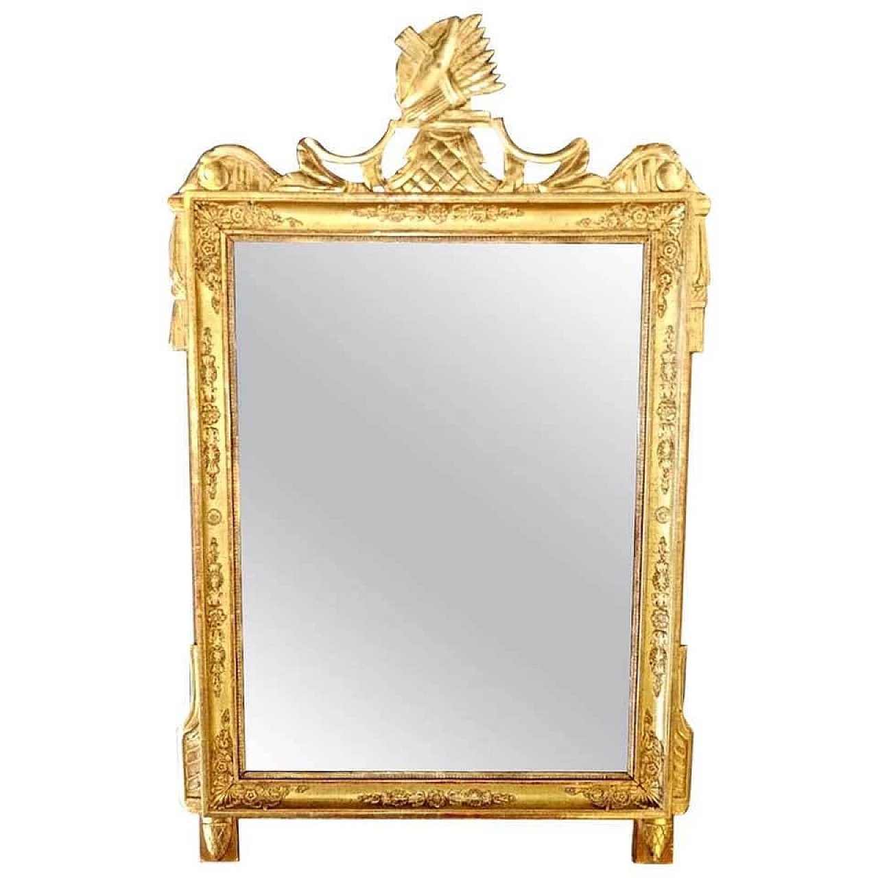 Napoleon I wood mirror in gold leaf, 19th century 1187100