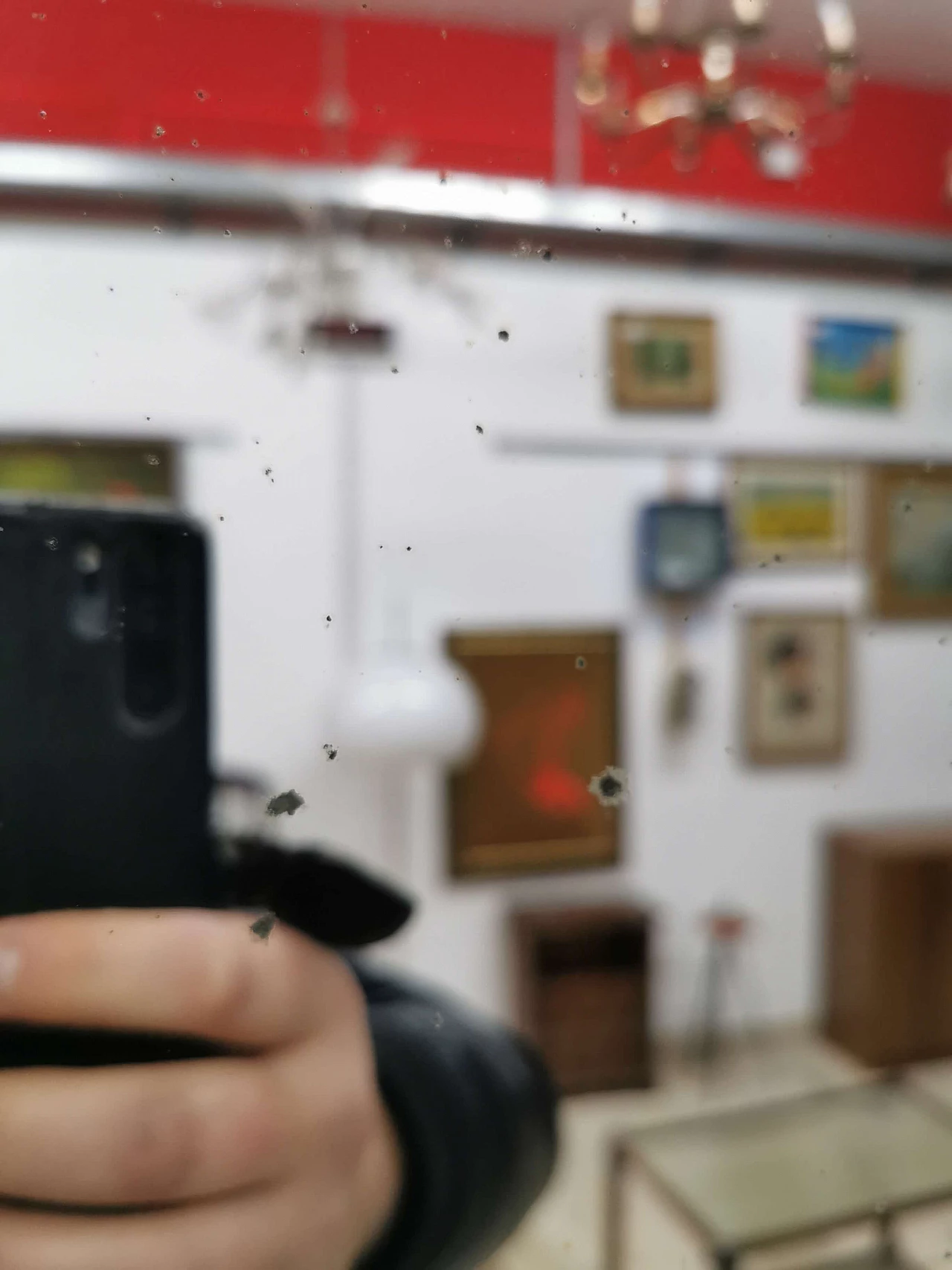 Specchio in cristallo Veca, anni '70 1187375