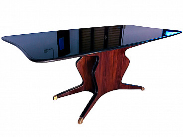 Mahogany dining table by Osvaldo Borsani, 50s