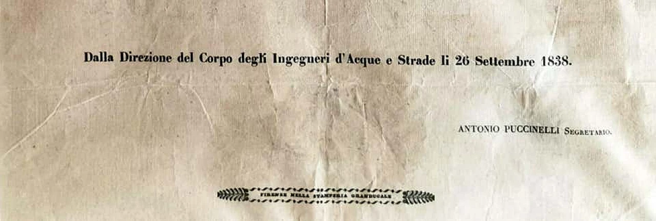Documento del Granducato di Toscana Leopoldo II, 1838 1187683