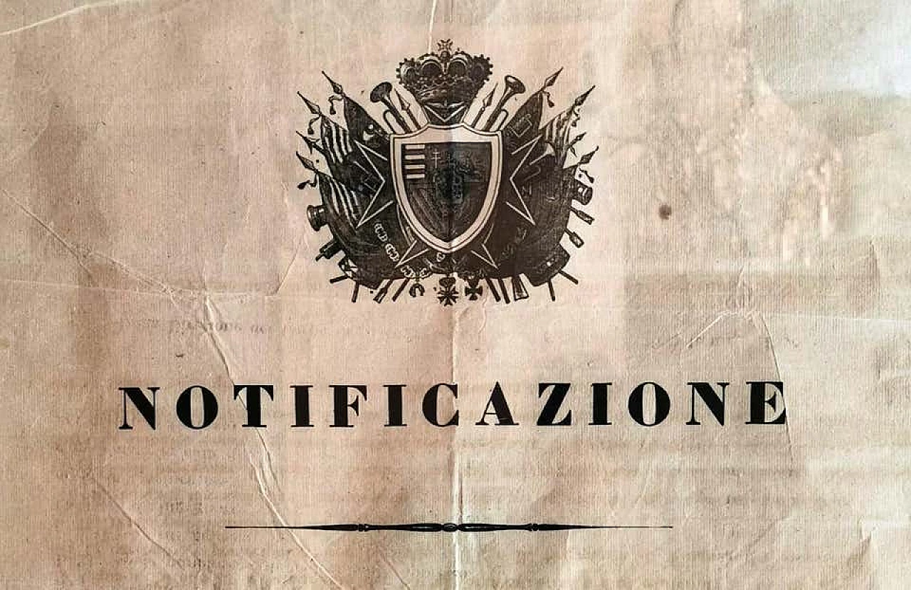 Documento del Granducato di Toscana Leopoldo II, 1838 1187686
