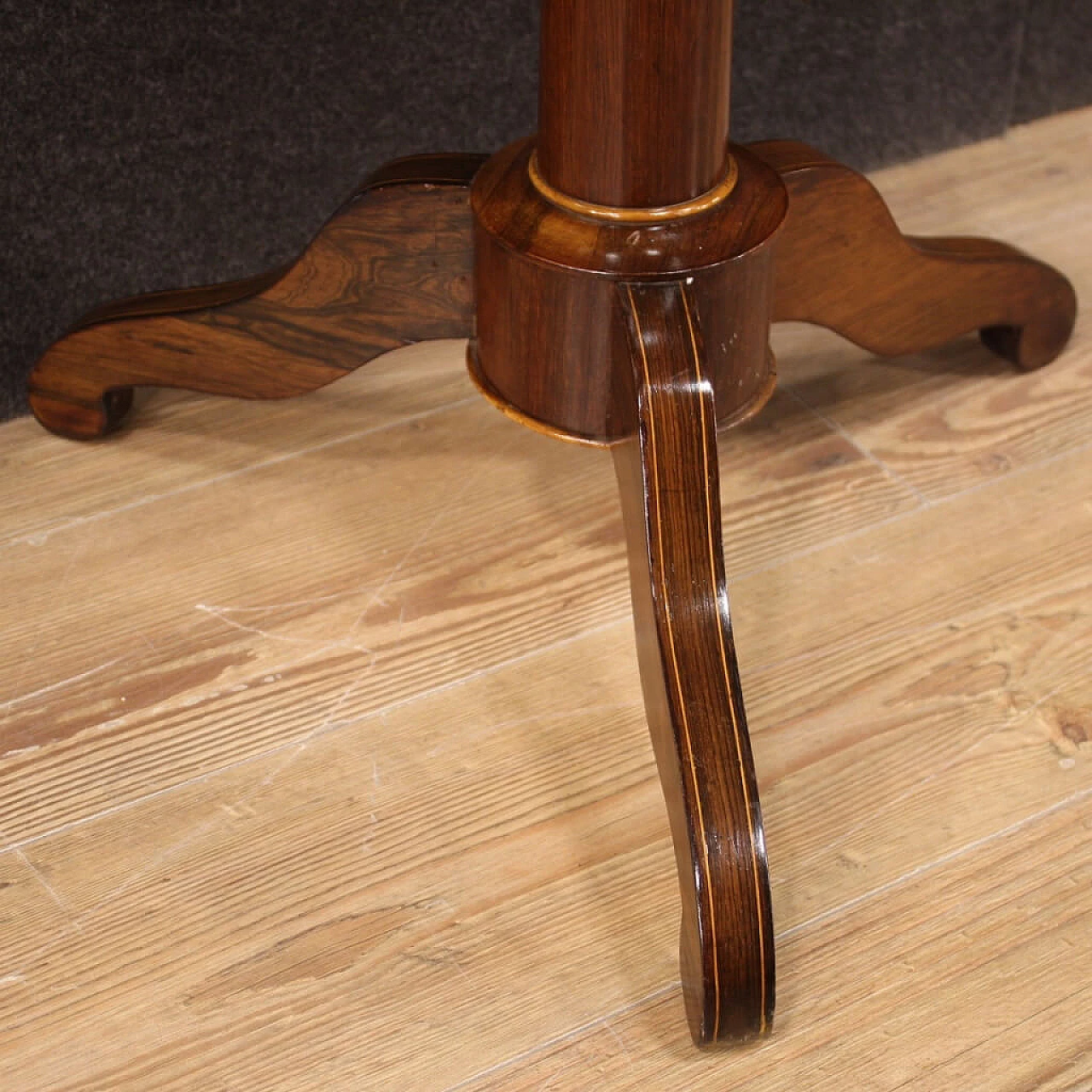 Small sailing table in inlaid wood, 20s 1187911