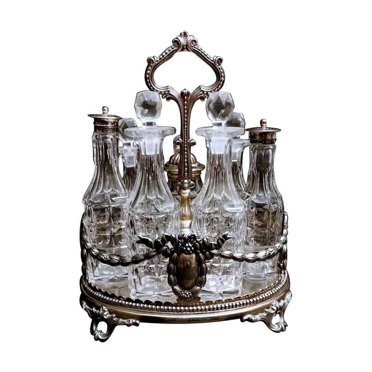 Silver plated Victorian cruet, 19th century 1187983