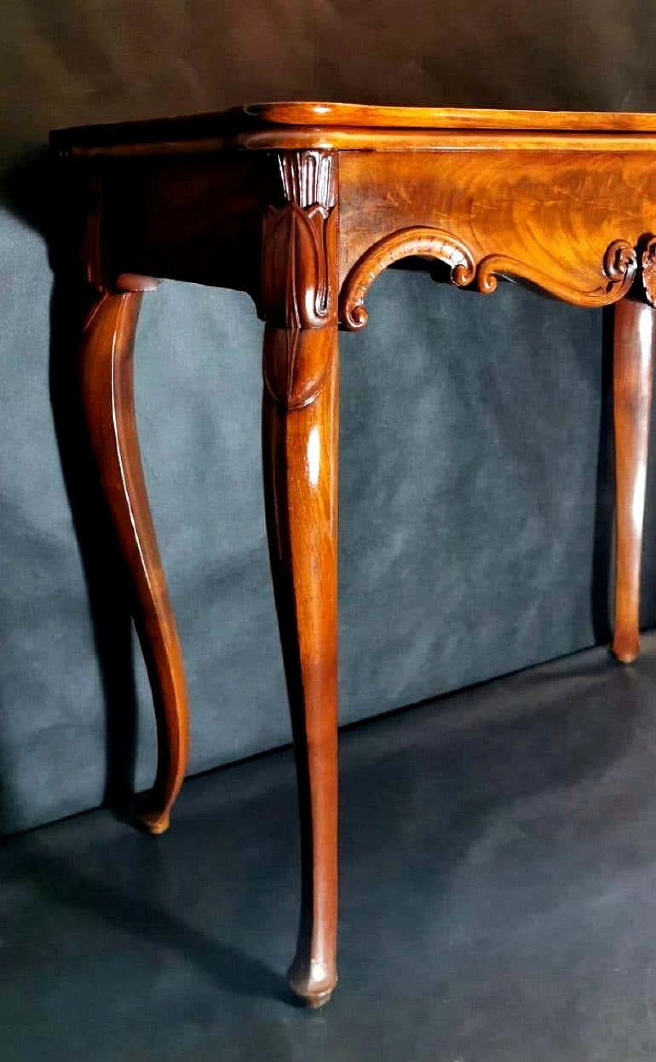 Louis Philip game table in mahogany, 19th century 1188296