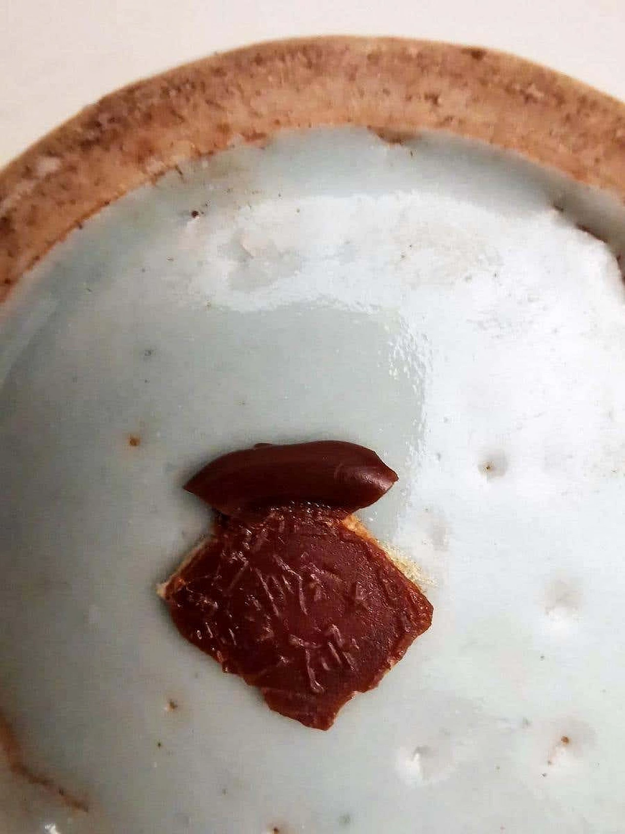 Pair of ginger jars in porcelain with decorations in cobalt blue, 18th Century 1188343