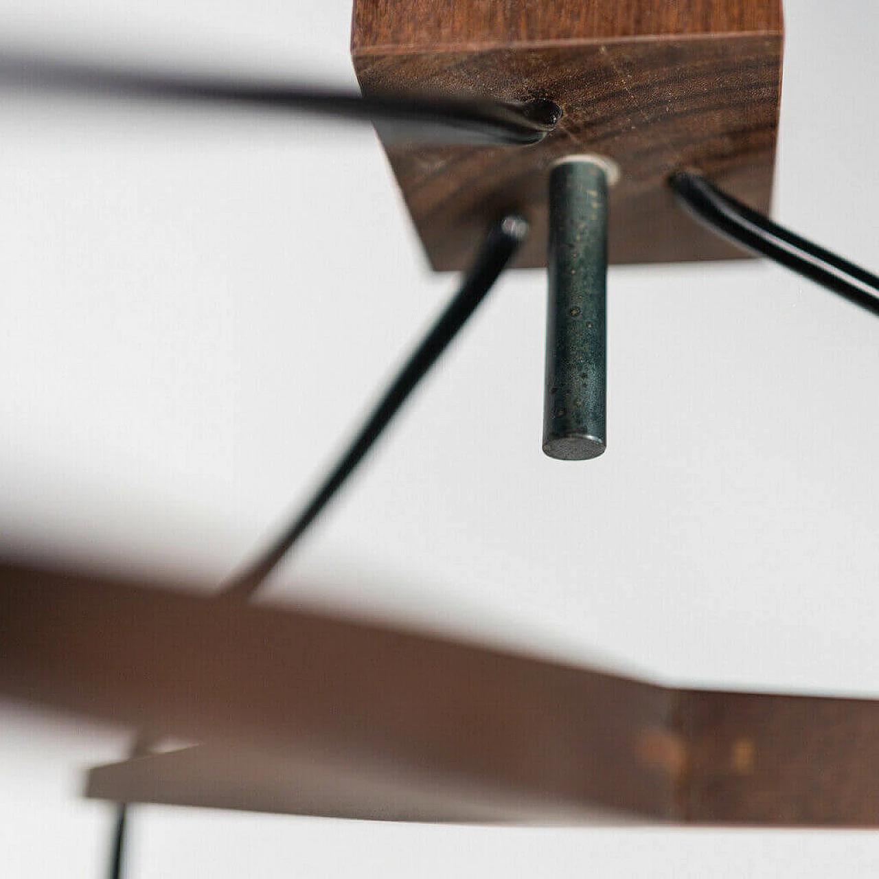 Lampadario a 3 luci di Harvey Guzzini, anni '60 1188809