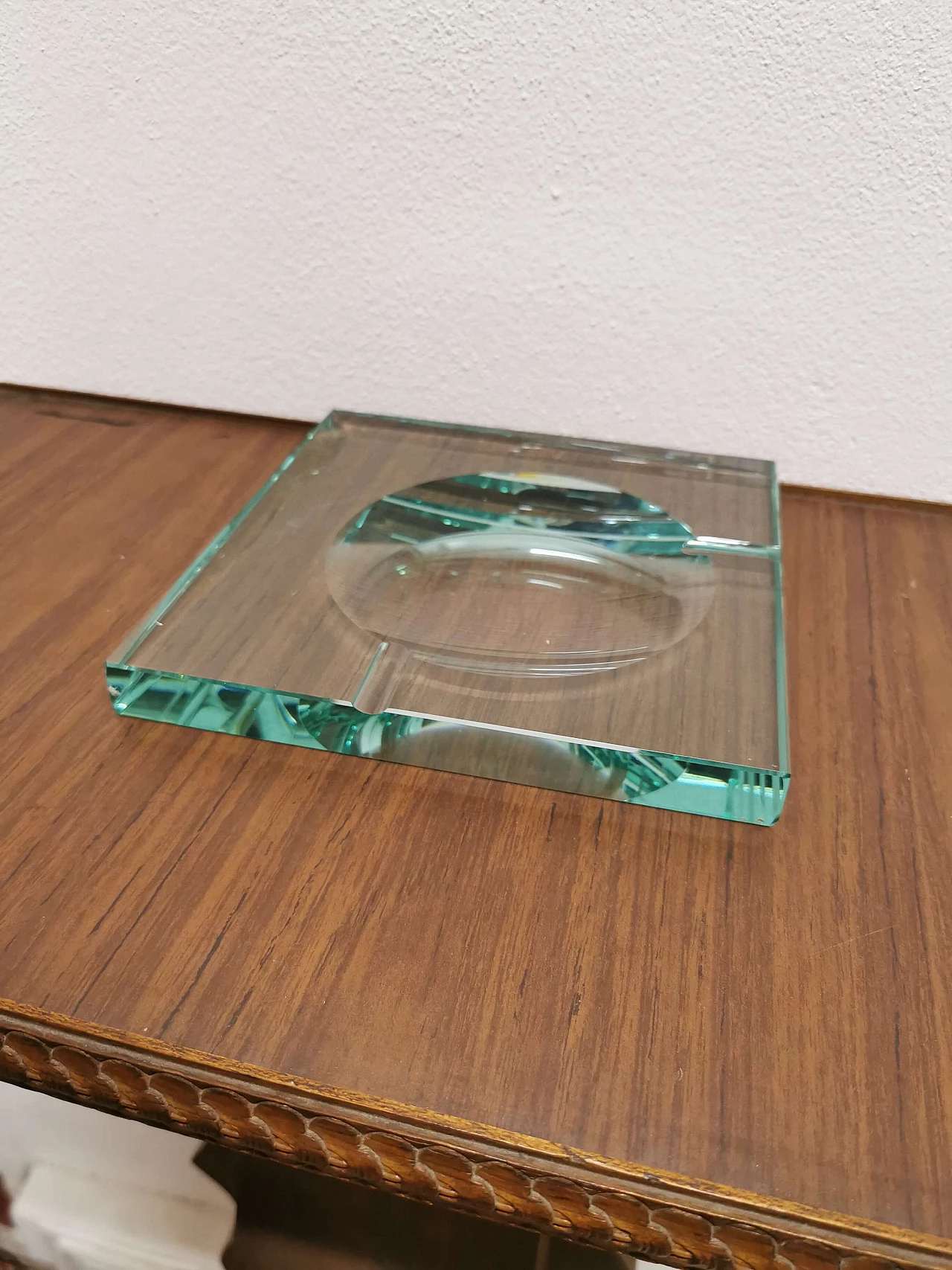Glass ashtray by FontanaArte, 1960s 1189074