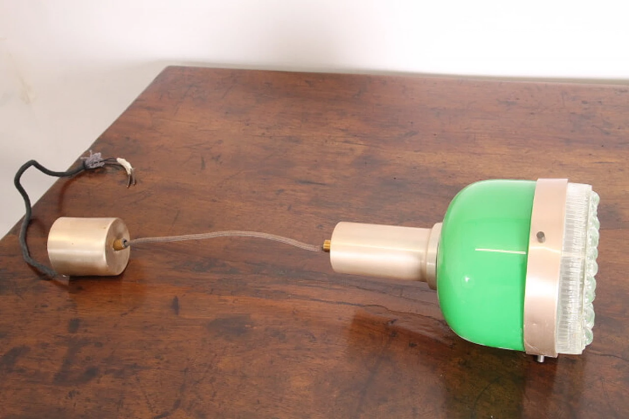 Lampadario in vetro, anni '50 1189494