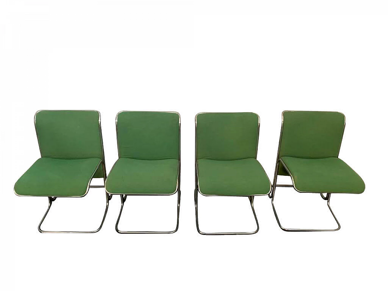 4 Calla Chairs by Antonio Ari Colombo for Arflex, 70s 1189654