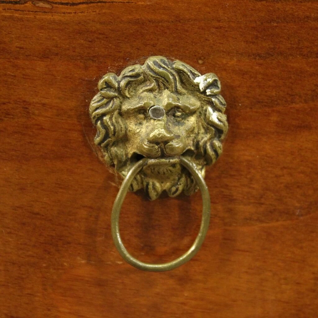 Italian coffee table in cherry, walnut and fruit wood, 1920s 1189762