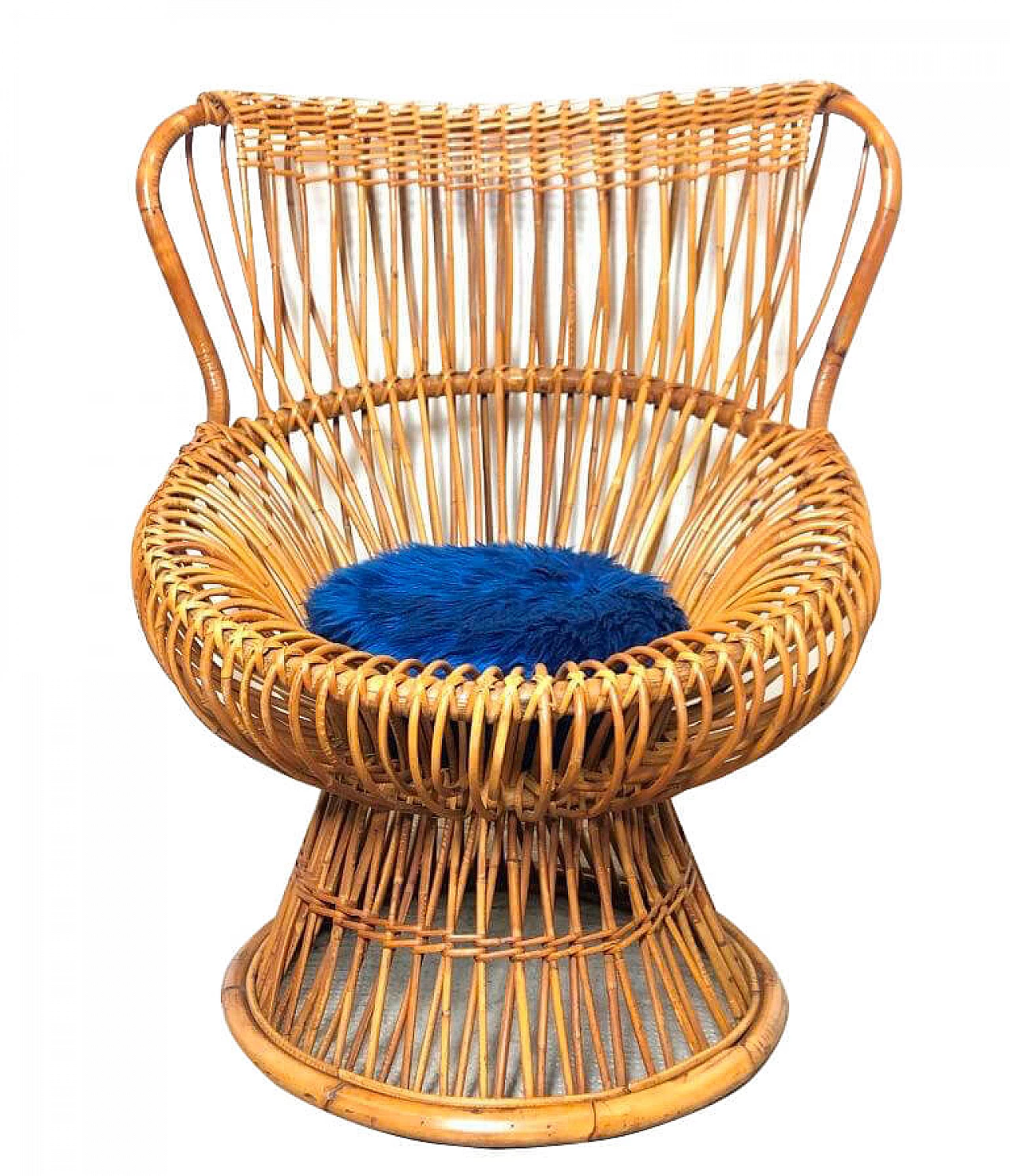 Margherita wicker armchair by Franco Albini for Vittorio Bonacina, 1951 1190128