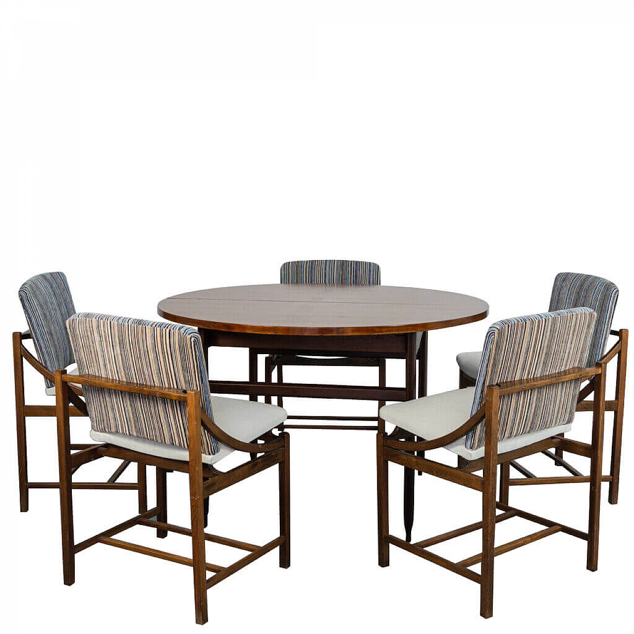 Swedish extendable dining table, 60s 1190356