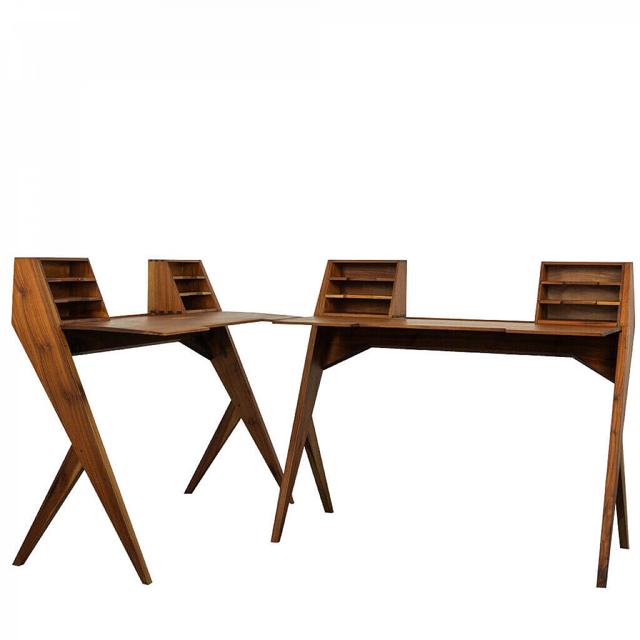 Teak wood desk, 1950s 1190676