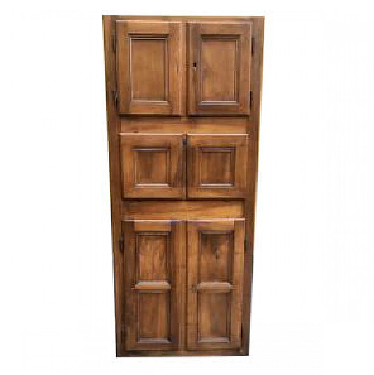 Solid walnut closet door, 18th century 1190743